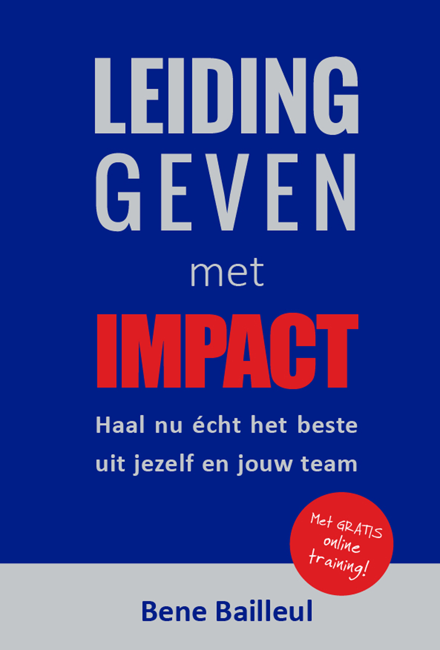 Omslag van Leidinggeven met impact