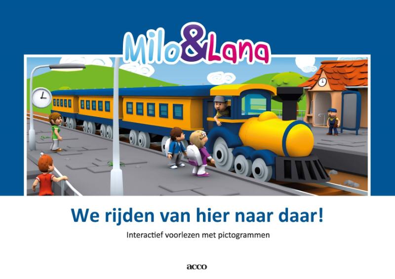 Omslag van We rijden van hier naar daar!