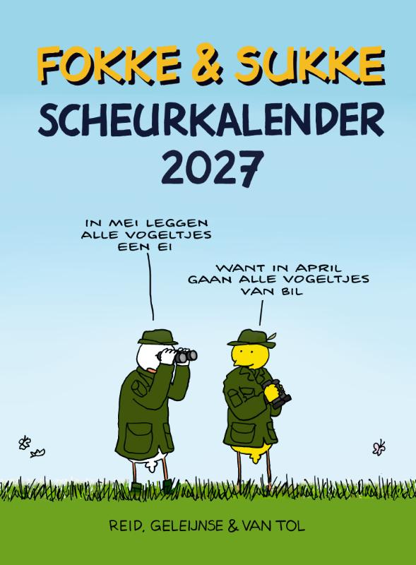 Omslag van Fokke & Sukke Scheurkalender 2027