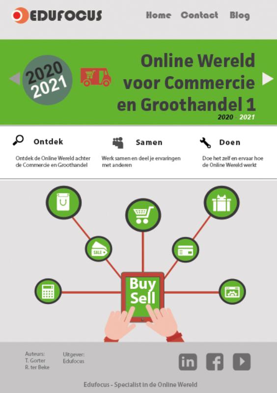 Omslag van Online Wereld voor Commercie en Groothandel 1 (2020-2021)