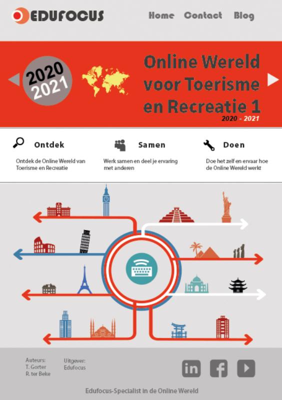 Omslag van Online Wereld voor Toerisme en Recreatie 1 (2020-2021)