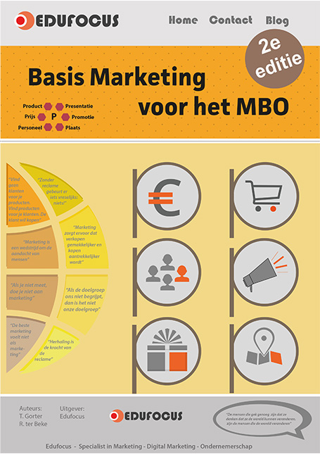 Omslag van Basis Marketing voor het MBO