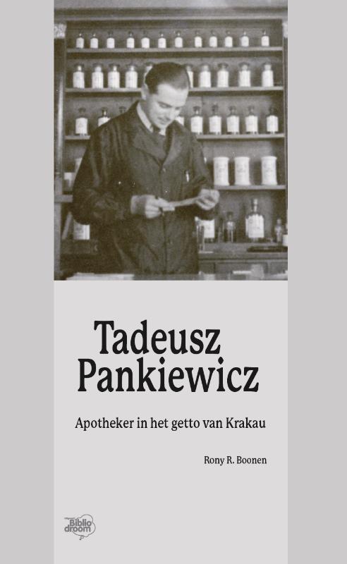 Omslag van Tadeusz Panckiewicz apotheker in het getto van Krakau