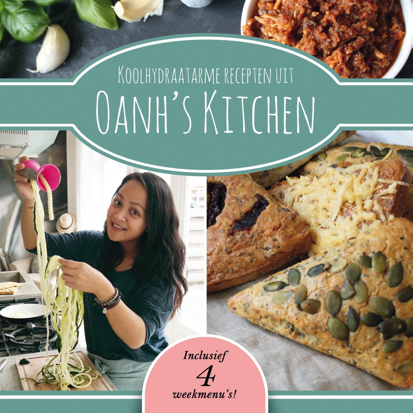 Omslag van Koolhydraatarme Recepten uit Oanh's Kitchen