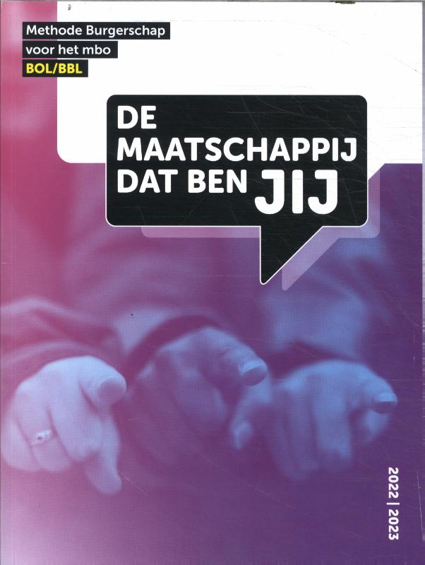 Omslag van BOL/BBL methode Burgerschap voor het mbo