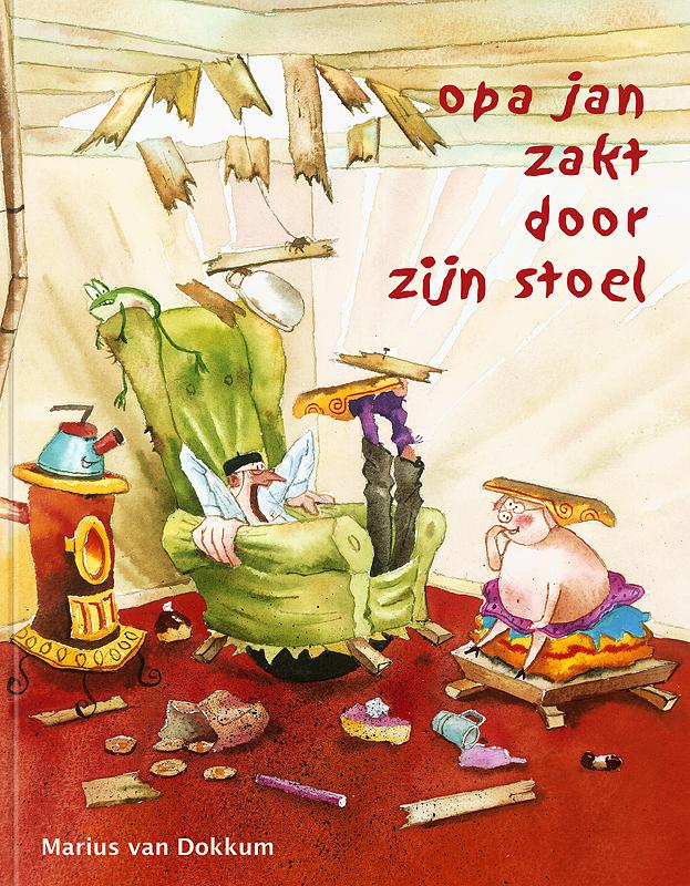 Omslag van Opa Jan zakt door zijn stoel