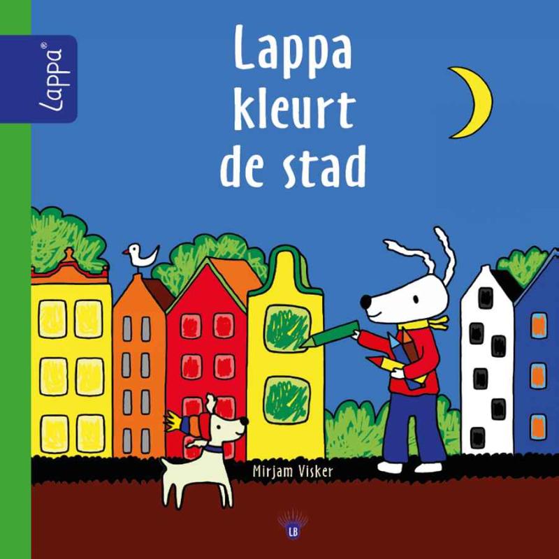 Omslag van Lappa kleurt de stad