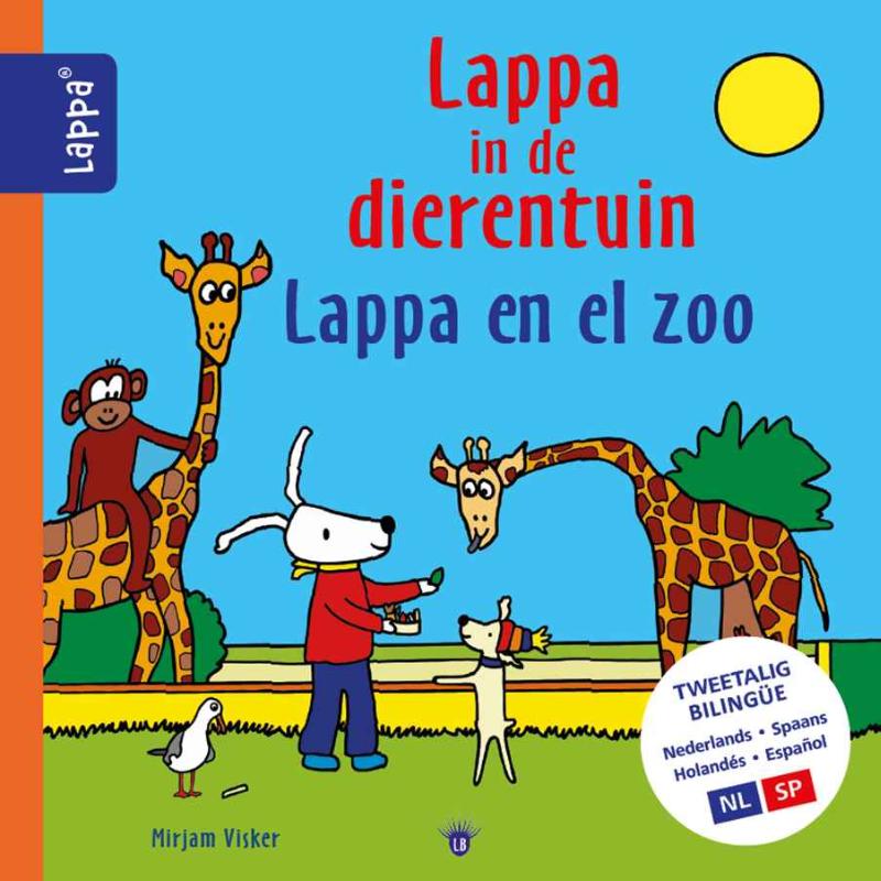 Omslag van Lappa in de dierentuin/ Lappa en el zoo (NL-SP)