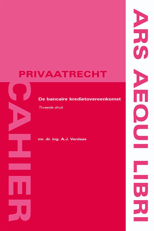 Omslag van De bancaire kredietovereenkomst
