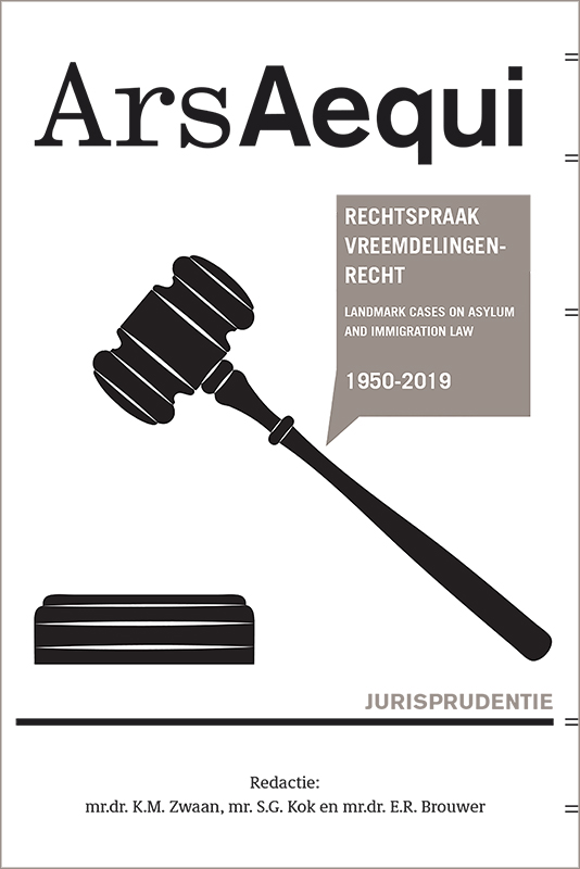 Omslag van Rechtspraak Vreemdelingenrecht 1950-2019