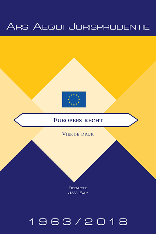 Omslag van Jurisprudentie Europees recht 1963-2018