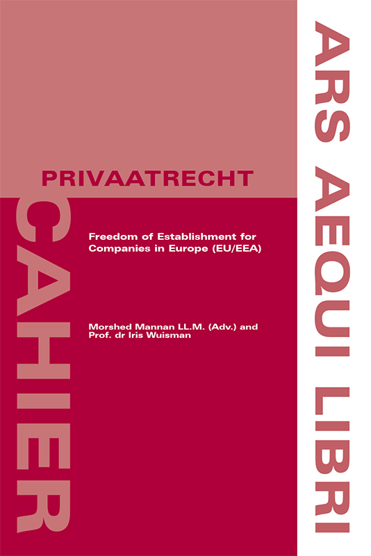 Omslag van Freedom of Establishment for Companies in Europe (EU/EEA)