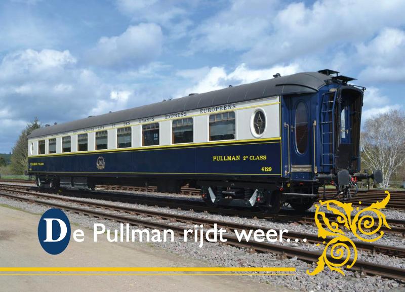 Omslag van De Pullman rijdt weer...