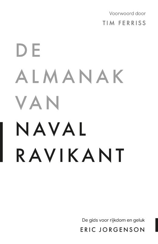 Omslag van De almanak van Naval Ravikant