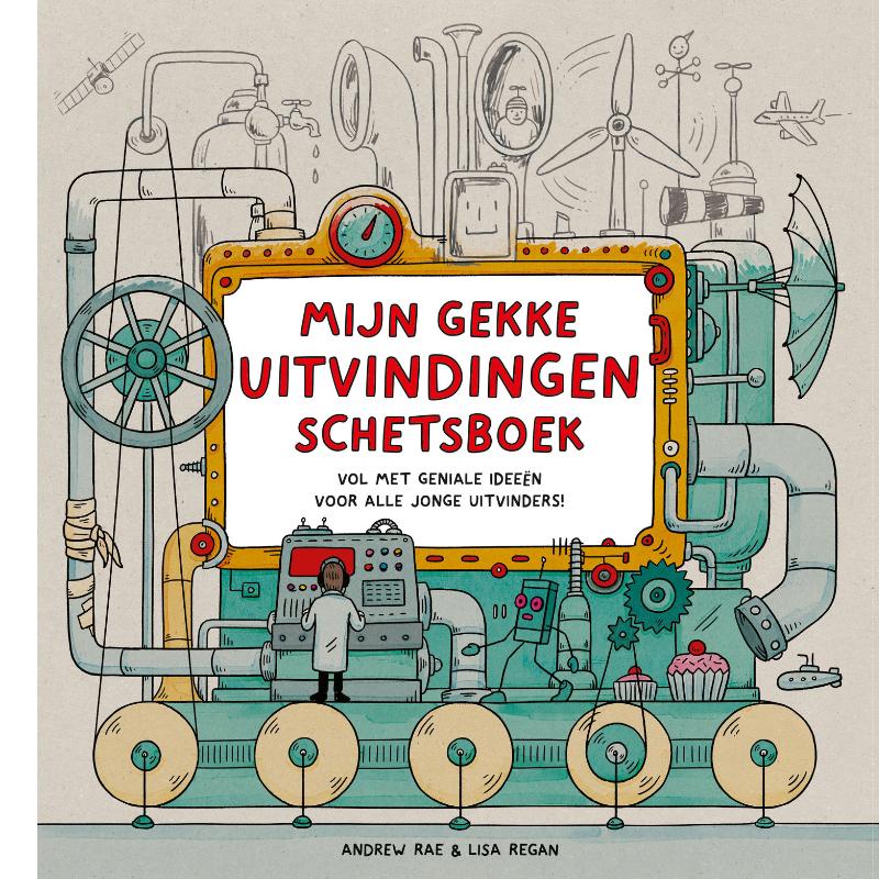 Omslag van Mijn gekke uitvindingen schetsboek