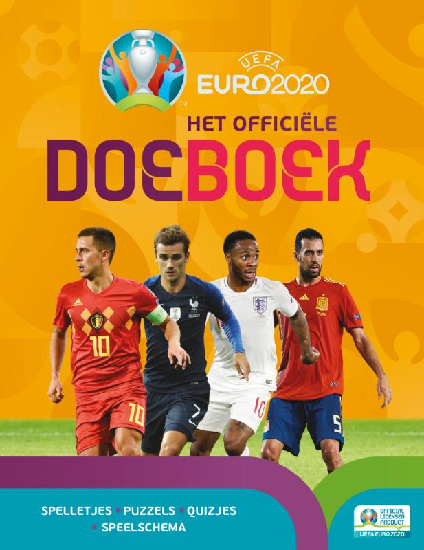 Omslag van EURO 2020 - Het officiële doeboek