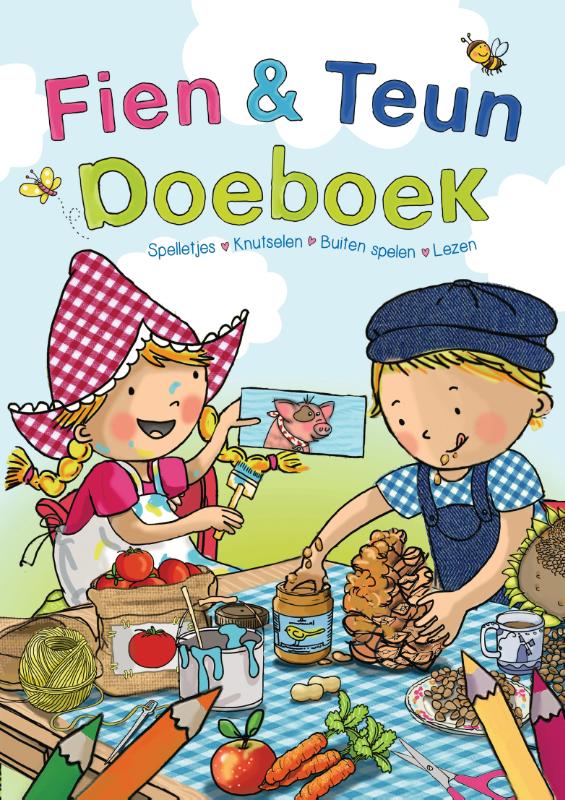 Omslag van Fien & Teun Doeboek