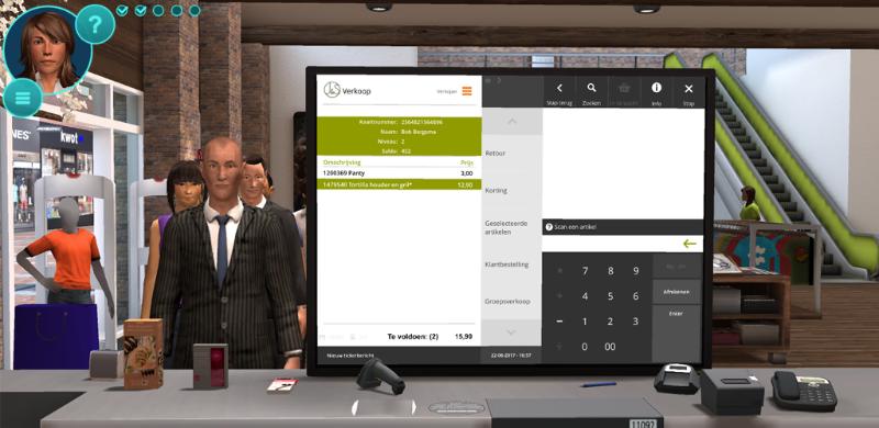 Omslag van Virtual Skillslab Kassatrainer - Vervolg