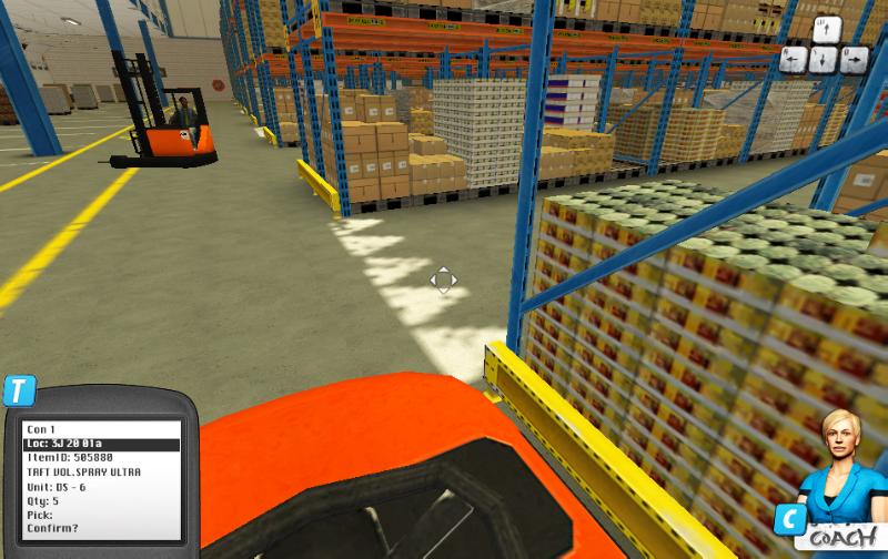 Omslag van Virtual Skillslab Warehousetrainer