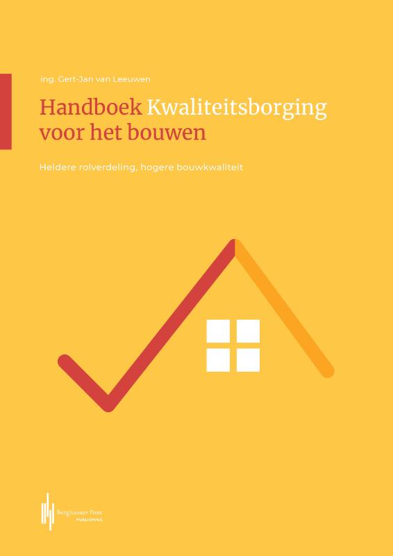 Omslag van Handboek kwaliteitsborging voor het bouwen