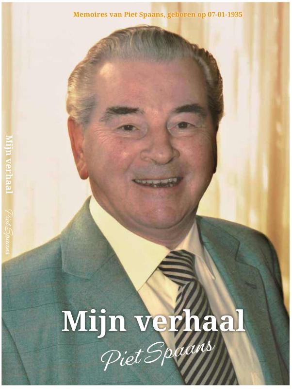 Omslag van Mijn Verhaal - Piet Spaans