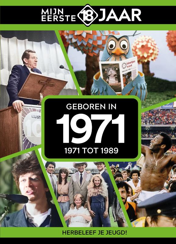 Omslag van Geboren in 1971