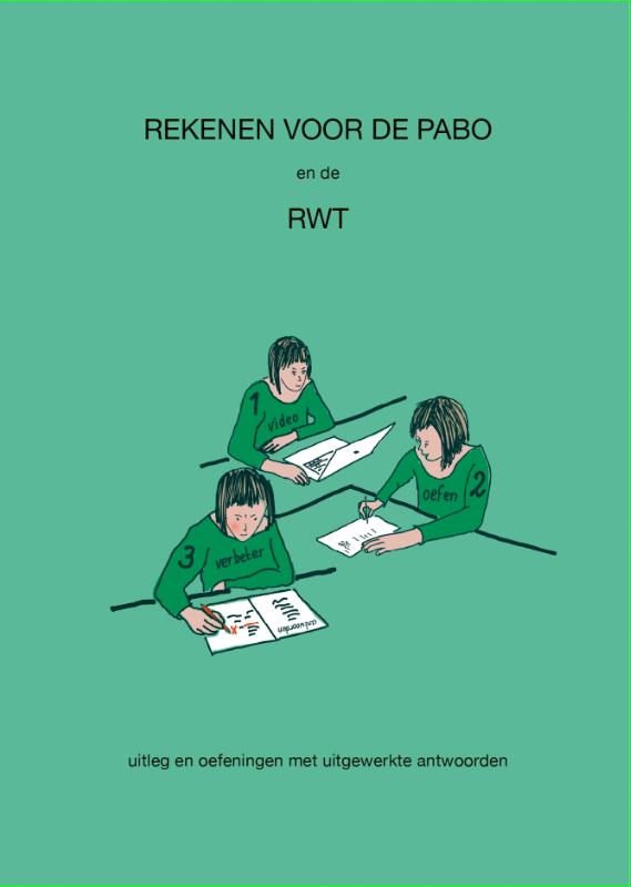 Omslag van Rekenen voor de PABO en de RWT
