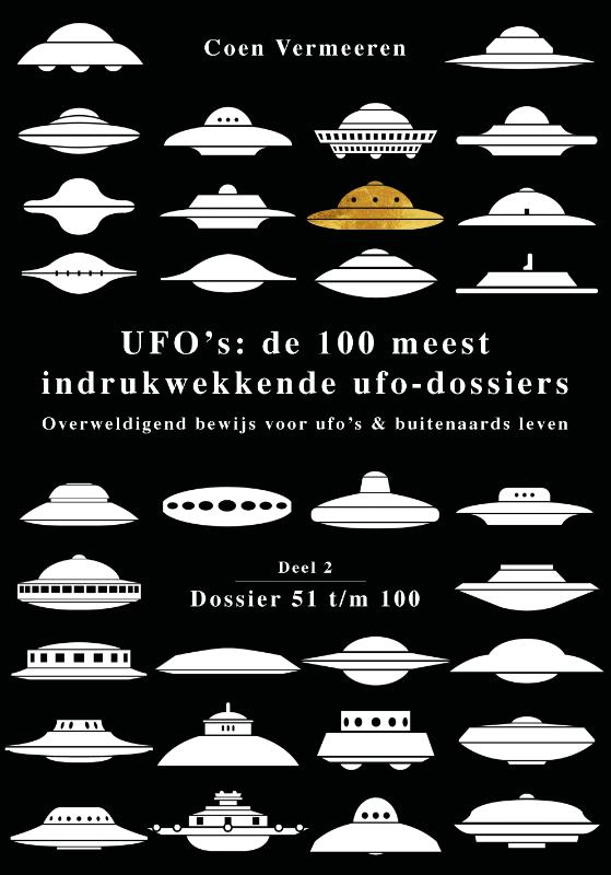 Omslag van UFO’s: de 100 meest indrukwekkende ufo-dossiers