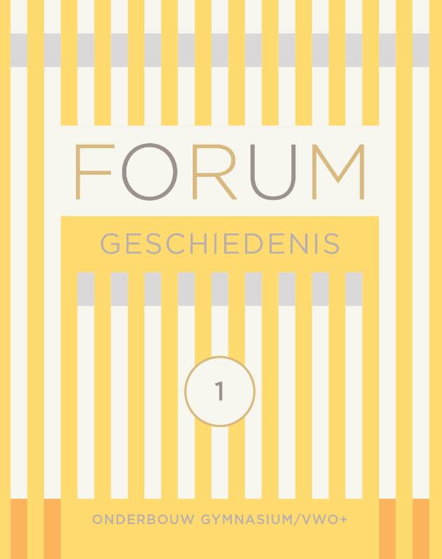 Omslag van FORUM Geschiedenis leerboek gymnasium/vwo+ 1