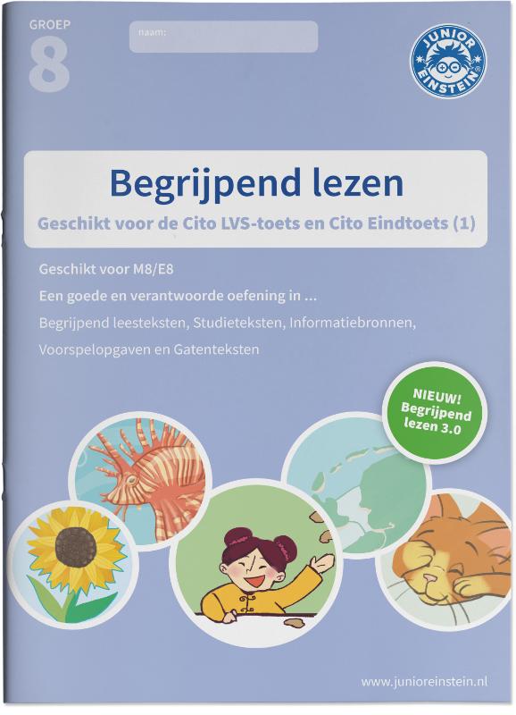 Omslag van Deel 1 groep 8 M8/E8 Geschikt voor de LVS-toets 3.0 (M8) en de Cito Eindtoets