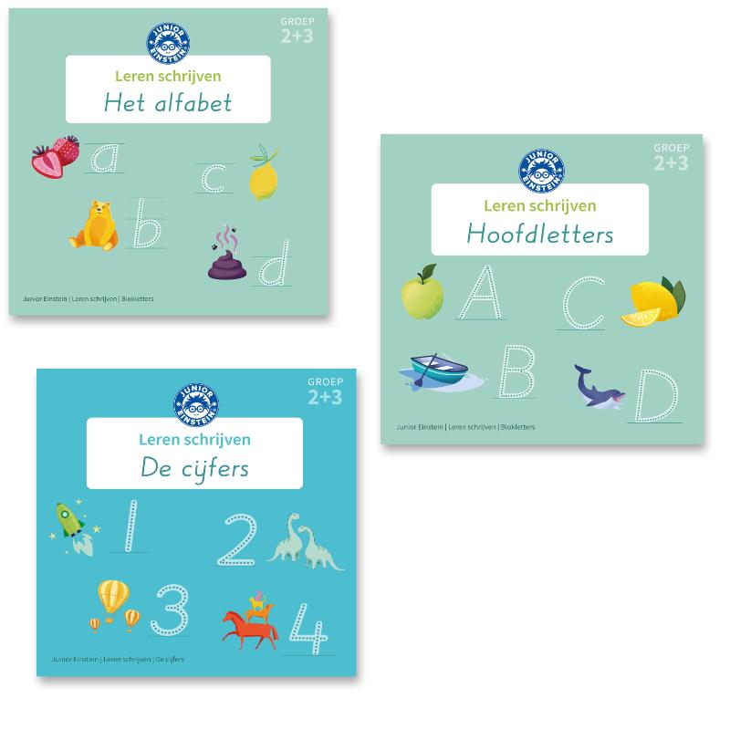 Omslag van Leren schrijven - Blokschrift compleet - Groep 2 en 3