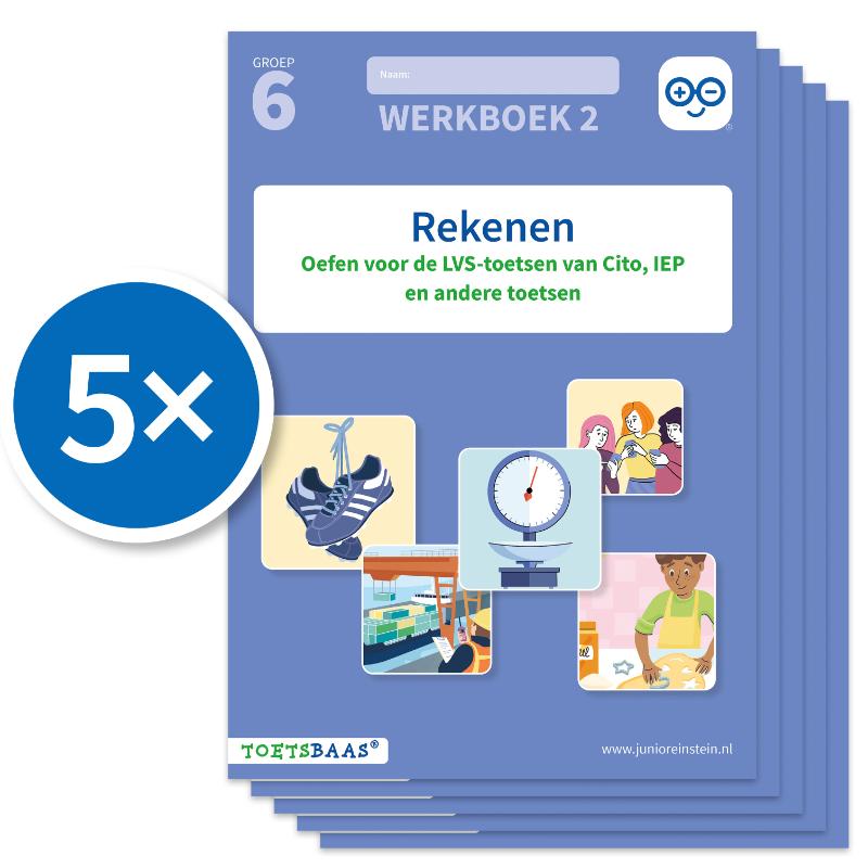 Omslag van Rekenen werkboek 2 (Set van 5)