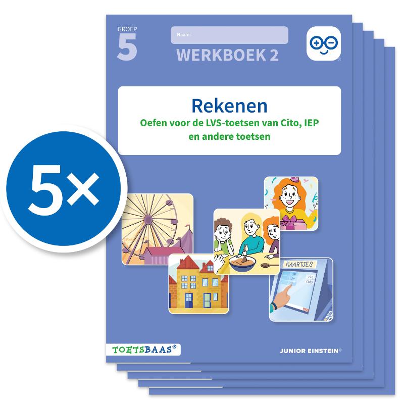 Omslag van Rekenen werkboek 2 (Set van 5)