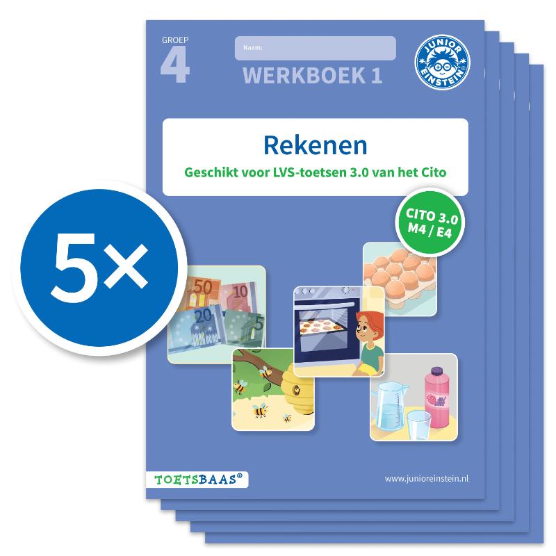 Omslag van Rekenen werkboek 1 (Set van 5)