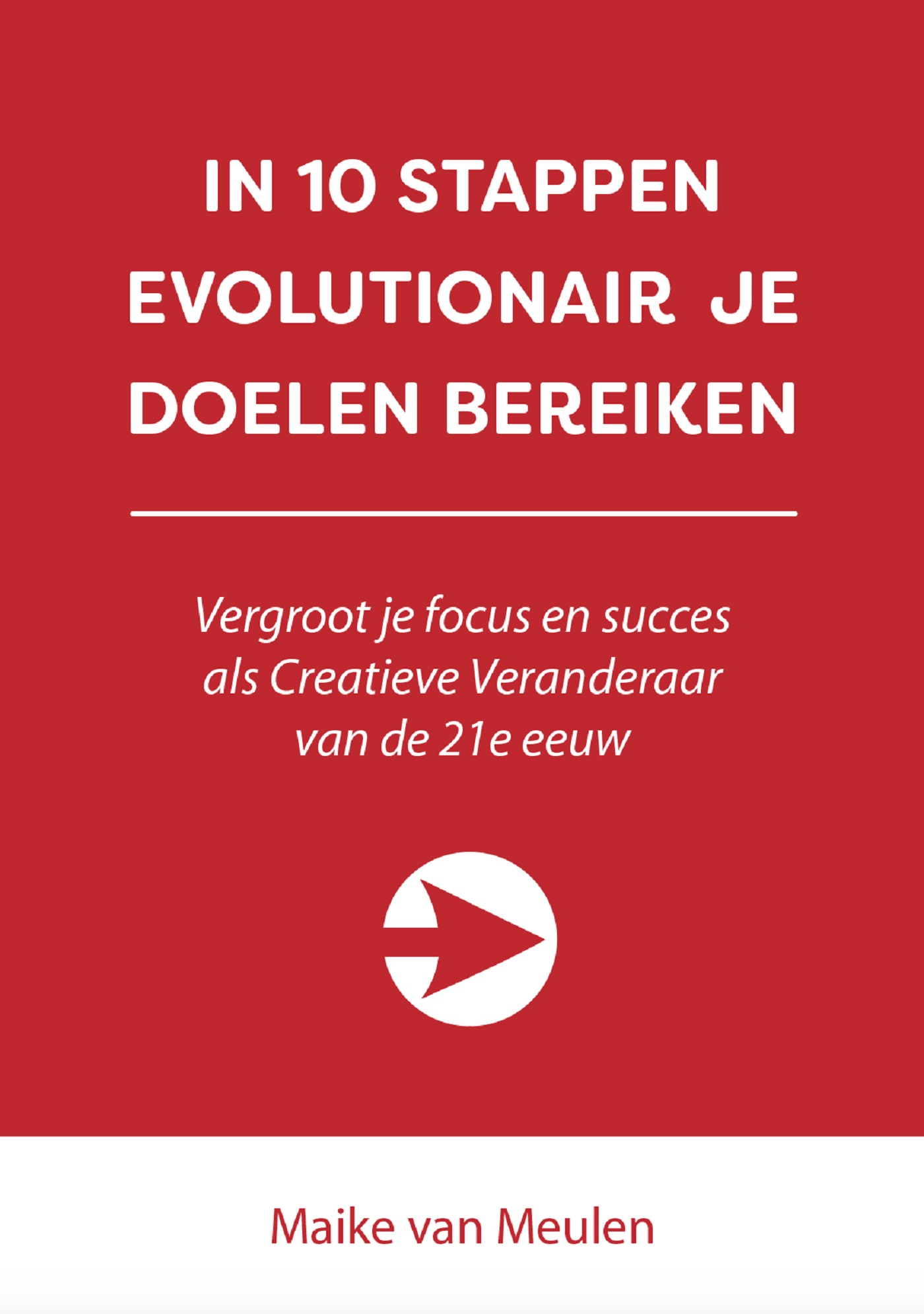 Omslag van In 10 stappen je doelen bereiken