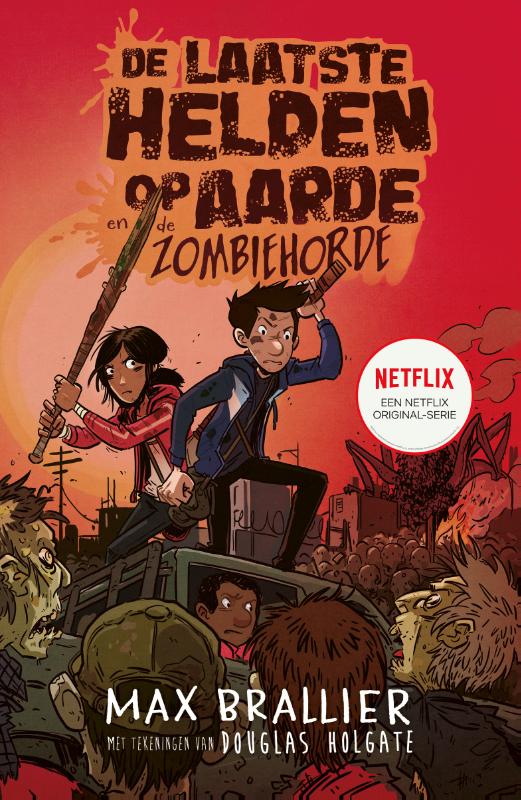 Omslag van De laatste helden op aarde en de zombiehorde
