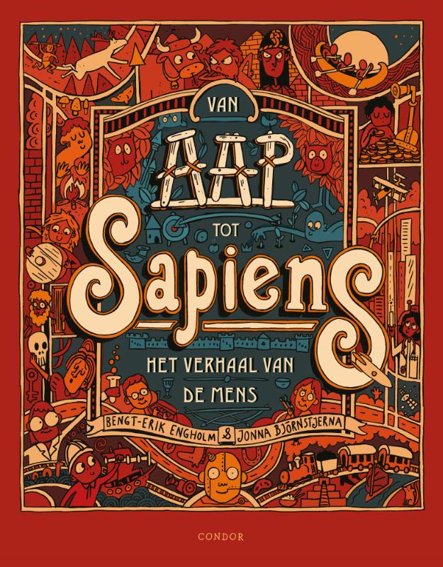 Omslag van Van aap tot sapiens