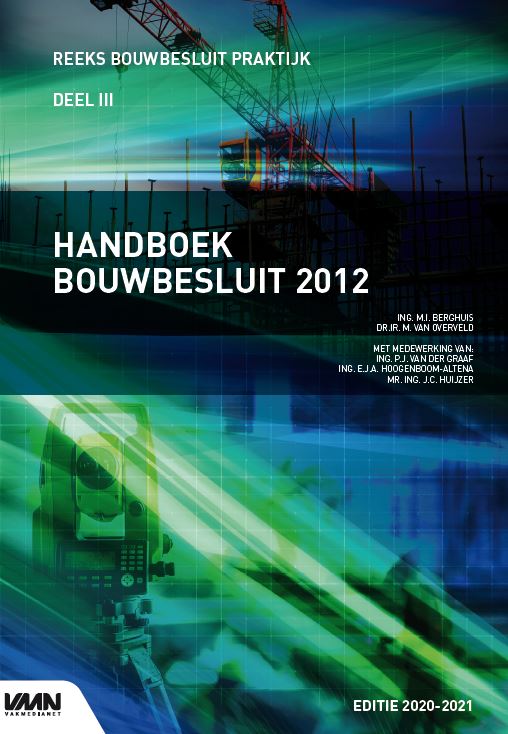 Omslag van Handboek Bouwbesluit 2012 editie 2020-2021