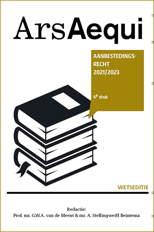Omslag van Aanbestedingsrecht 2021/2023