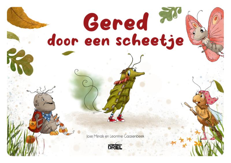 Omslag van Gered door een scheetje kamishibai vertelplaten