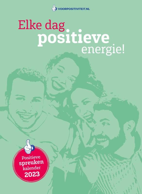 Omslag van Scheurkalender 2023 Elke dag positieve energie