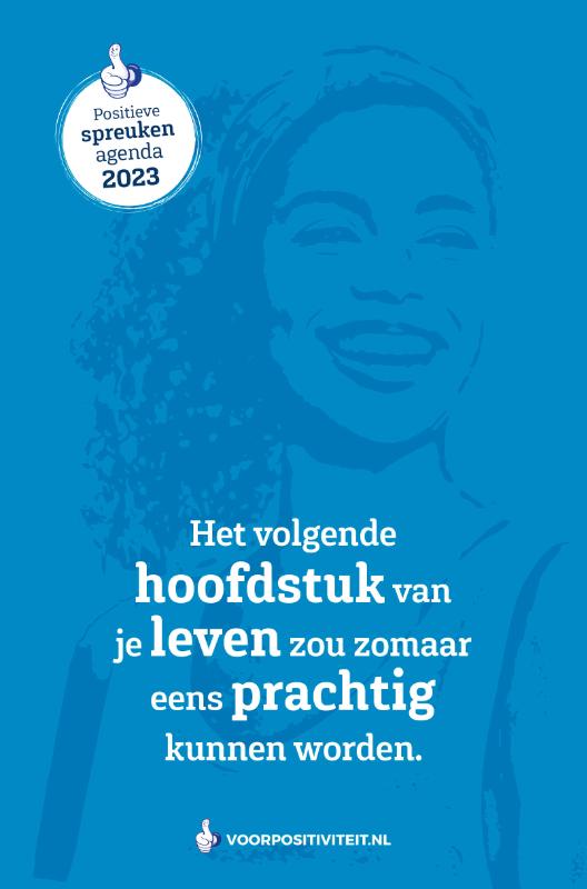 Omslag van Agenda positieve spreuken 2023