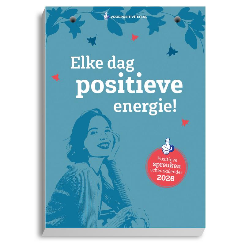 Omslag van Scheurkalender positieve spreuken 2026