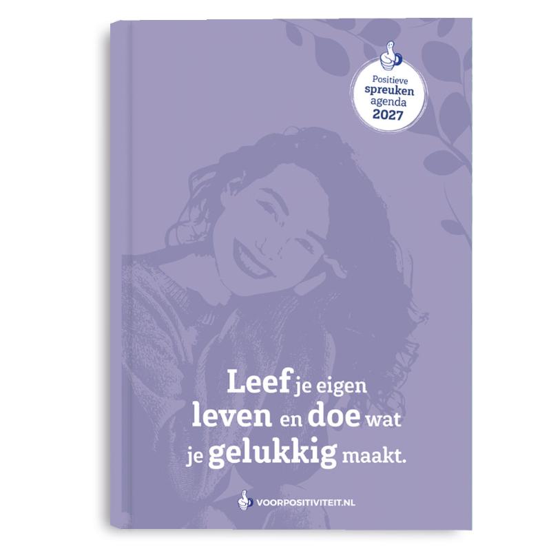 Omslag van Agenda positieve spreuken 2027