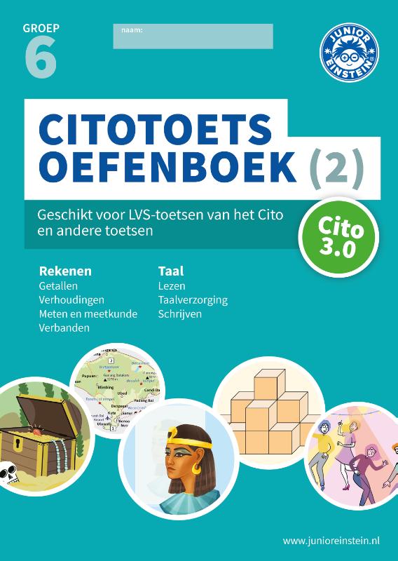 Omslag van Citotoets Oefenboek groep 6 (2)