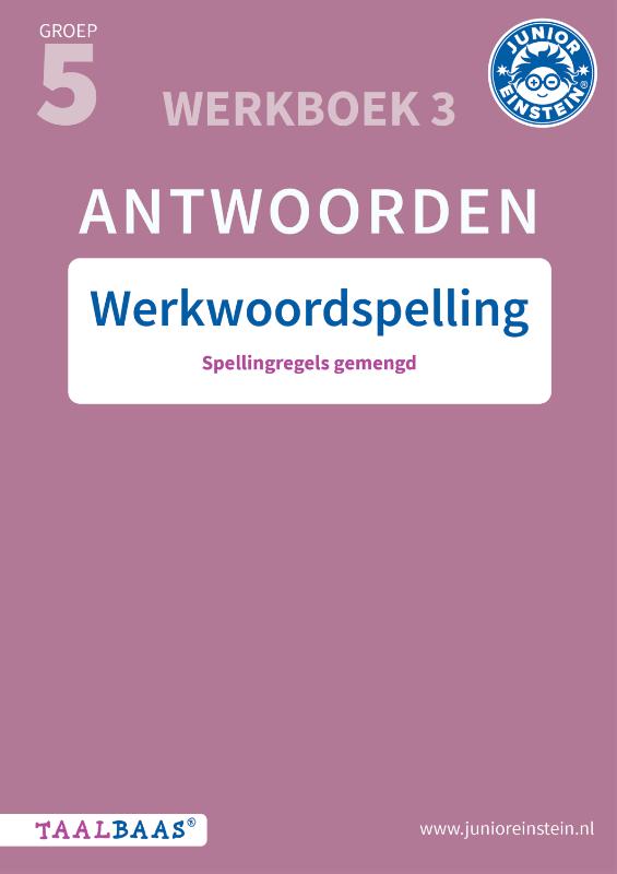 Omslag van antwoordenboek 3