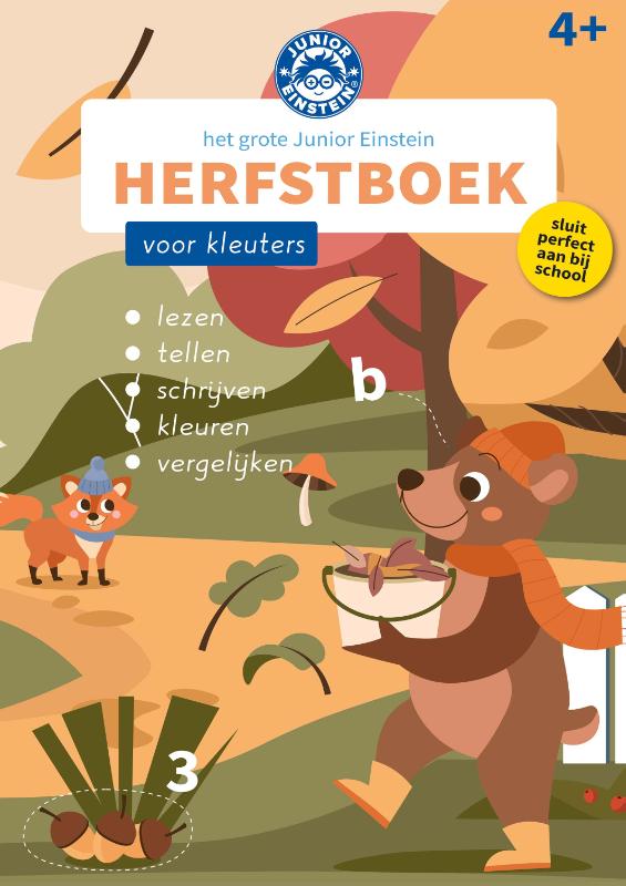Omslag van Het Grote Junior Einstein Herfstboek
