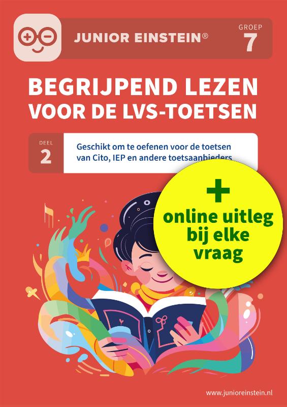 Omslag van Begrijpend lezen voor de LVS-toetsen - Deel 2 - Groep 7
