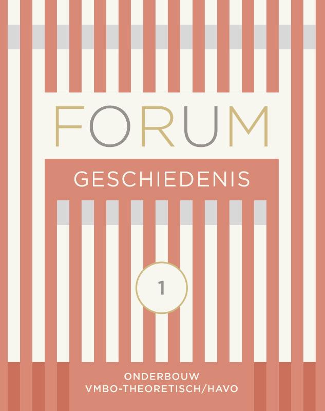 Omslag van FORUM Geschiedenis leerboek vmbo-theoretisch/havo 1