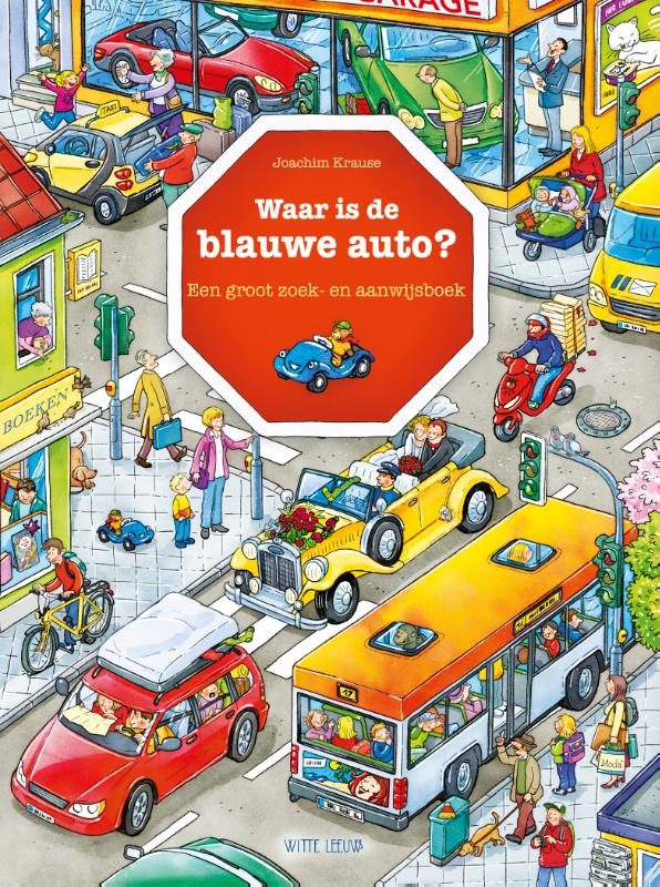 Omslag van Waar is de blauwe auto?